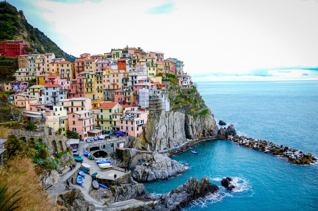 dream holiday destinations for couples include Cinque Terre