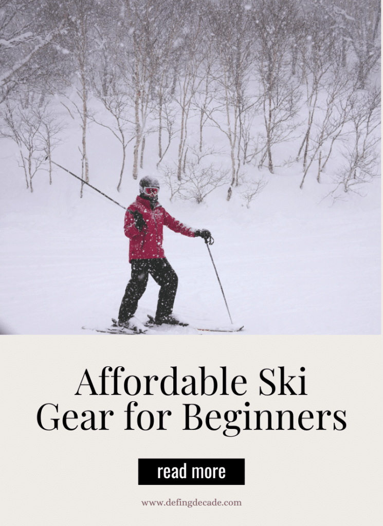skiing gear for beginners