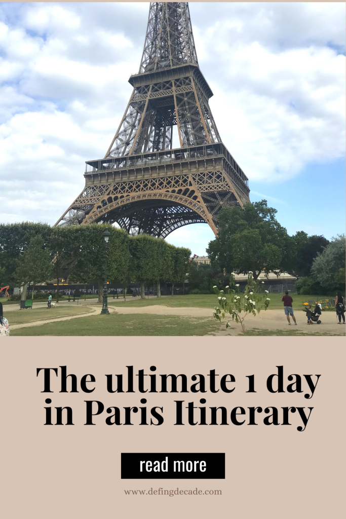 one day in paris