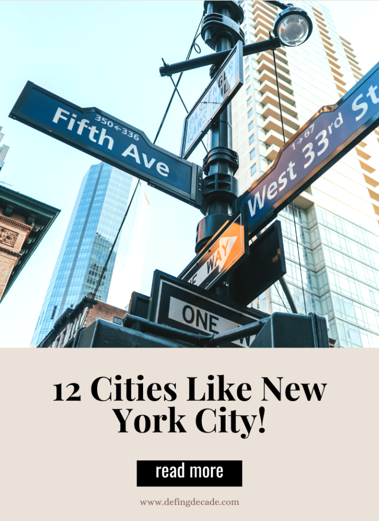 14 Insanely Cool Cities like New York 2024 (From A Travel Expert)