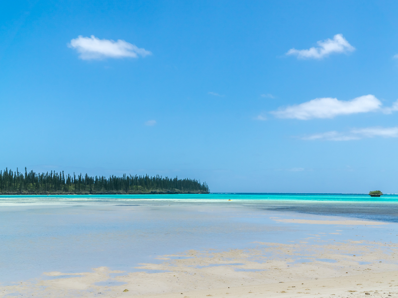 isle of pines beach in new caledonia