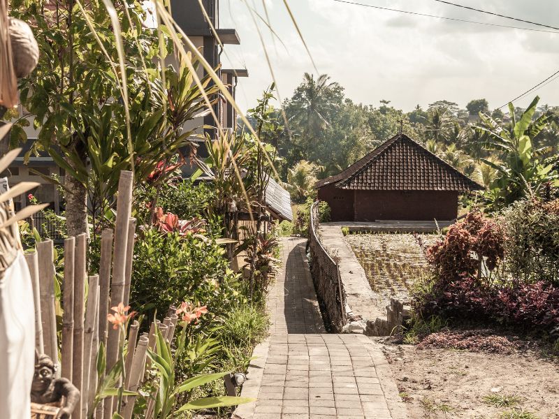 visit to a local village in the heart of Ubud