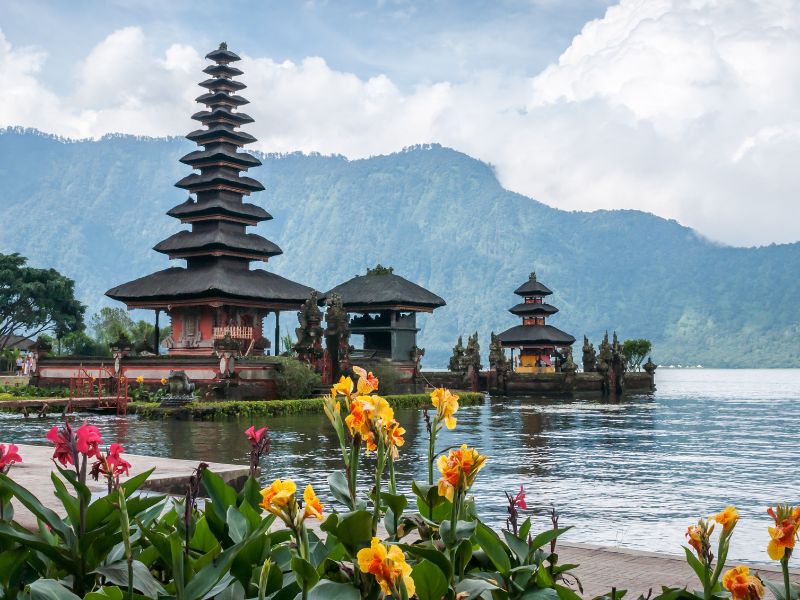 Gorgeous views of Bali templates