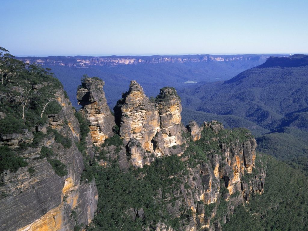 Blue mountains is one of the places near Sydney where it snows