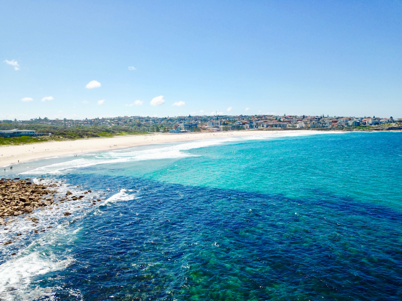 Coogee beach is one of the reasons to come to sydney