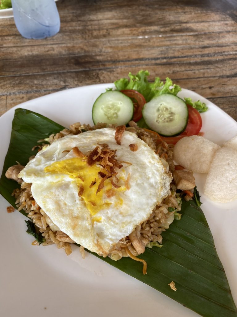 Nasi Goreng is one of the most popular dishes in Bali