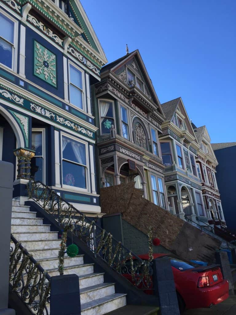 Painted Ladies in San Francisco showcase the incredible architecture of the city