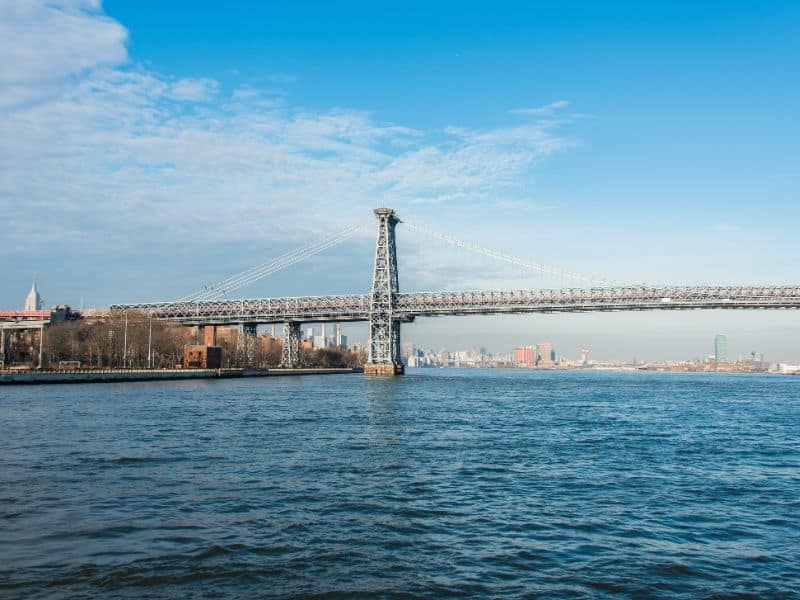 Williamsburg Bridge is a top attraction in Brooklyn. When wondering where to stay outside of Manhattan, Brooklyn is an excellent choice