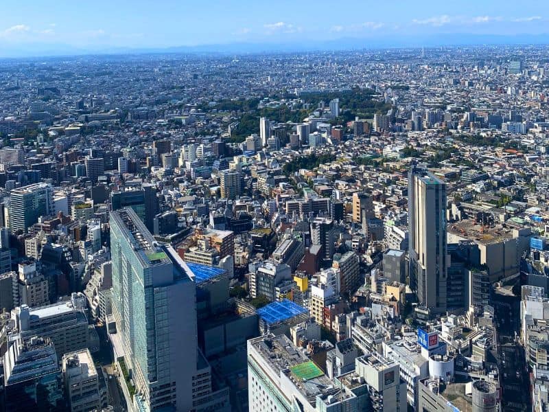 A visit to Shibuya sky on you 4 weeks in Japan itinerary is a must