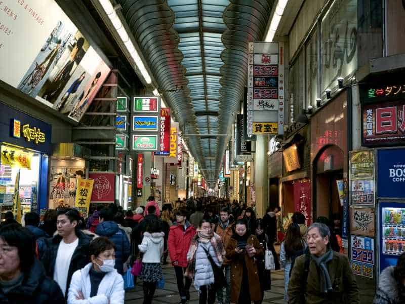 Stay in Kyoto or Osaka? Osaka is known for it's street food in Dotonbori