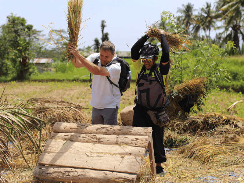 Visiting the rice fields is one of the best things to do in Bali