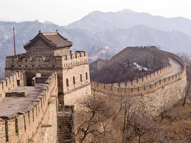 The Great Wall of China is a bucket list experience