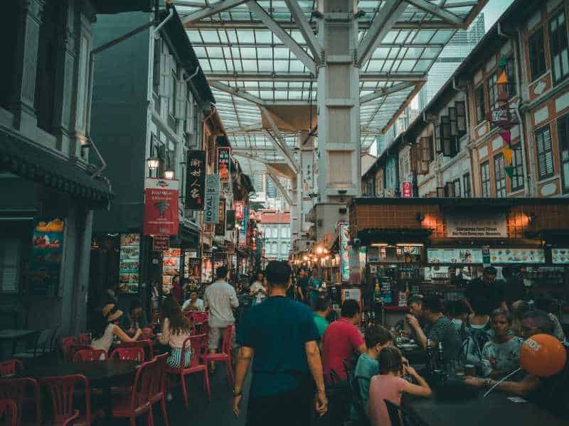 Hawker centre in Singapore offers some of the best Asian street food