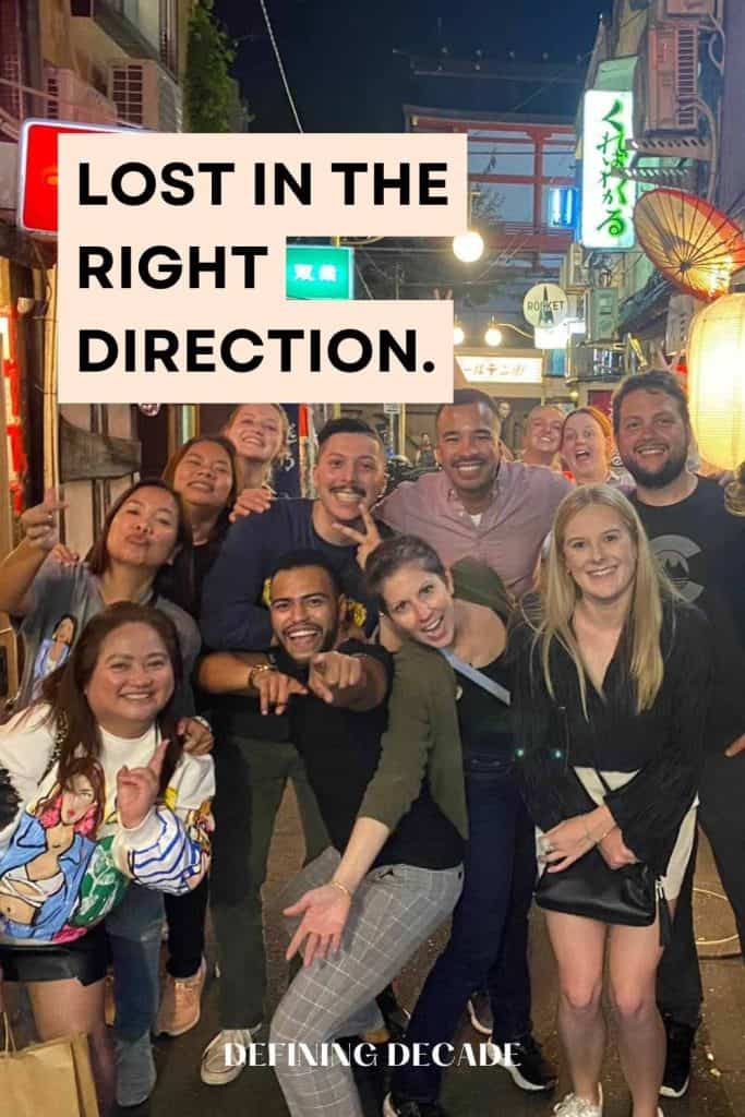 One of the best tour captions: Lost in the right direction